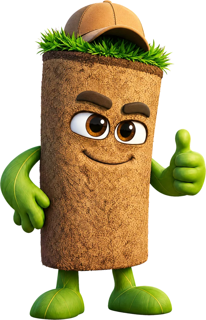The Sod Squad character giving a thumbs up